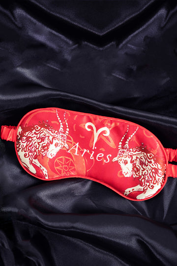 Silk Eye Mask / "Aries"-JRF