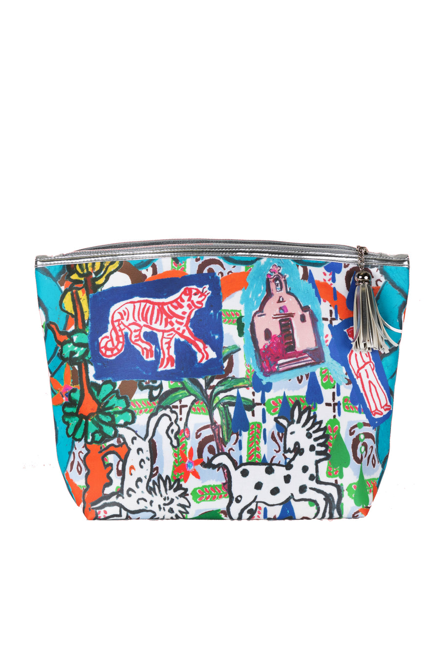 Giant Wash Bag / "A Postcard From Greece"-JRF