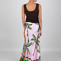 Bias Cut Maxi Skirt / "Kumulau"-JRF