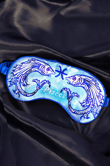 Silk Eye Mask / "Pisces"-JRF