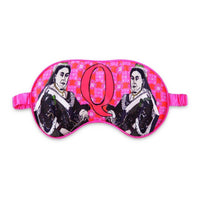 Jessica Russell Flint Printed Silk eye mask 