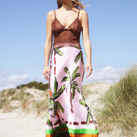 Bias Cut Maxi Skirt / "Kumulau"-JRF